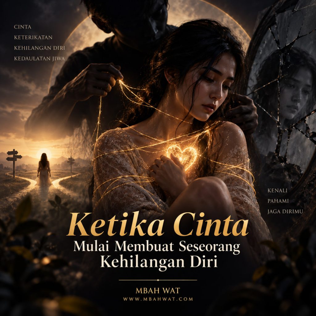 Ketika cinta membuat seseorang kehilangan diri