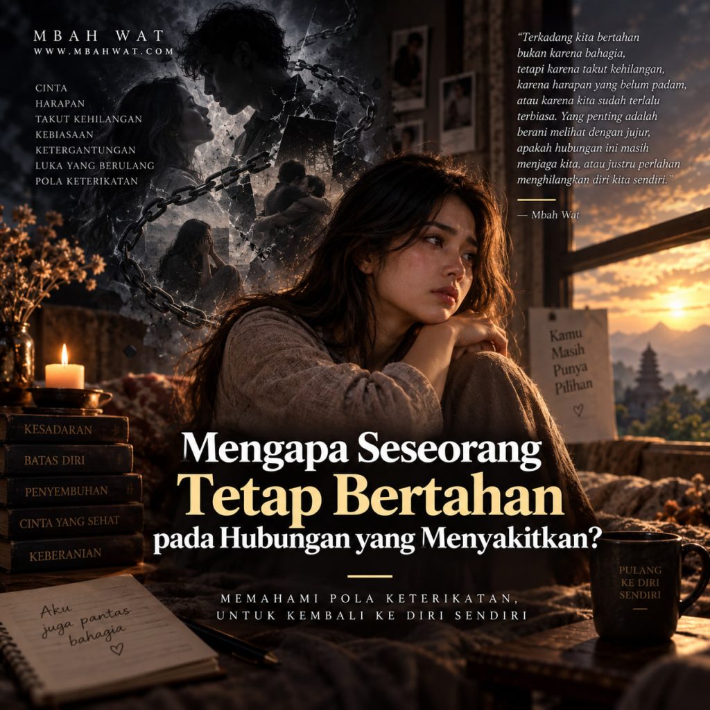 Mengapa Seseorang Bertahan pada Hubungan yang Menyakitkan?